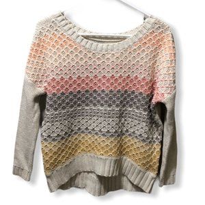 {AEO} Multi Color Knitted Sweater